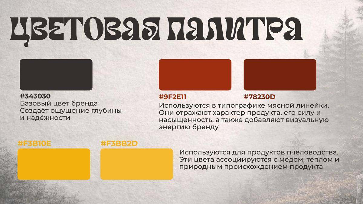 Цветовая палитра